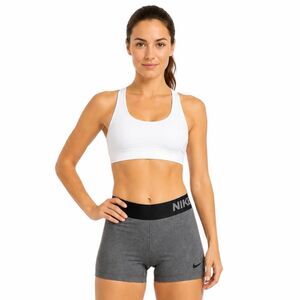 NIKE Women’s Gray Heather Dri-FIT Pro Compression Shorts Size Medium
